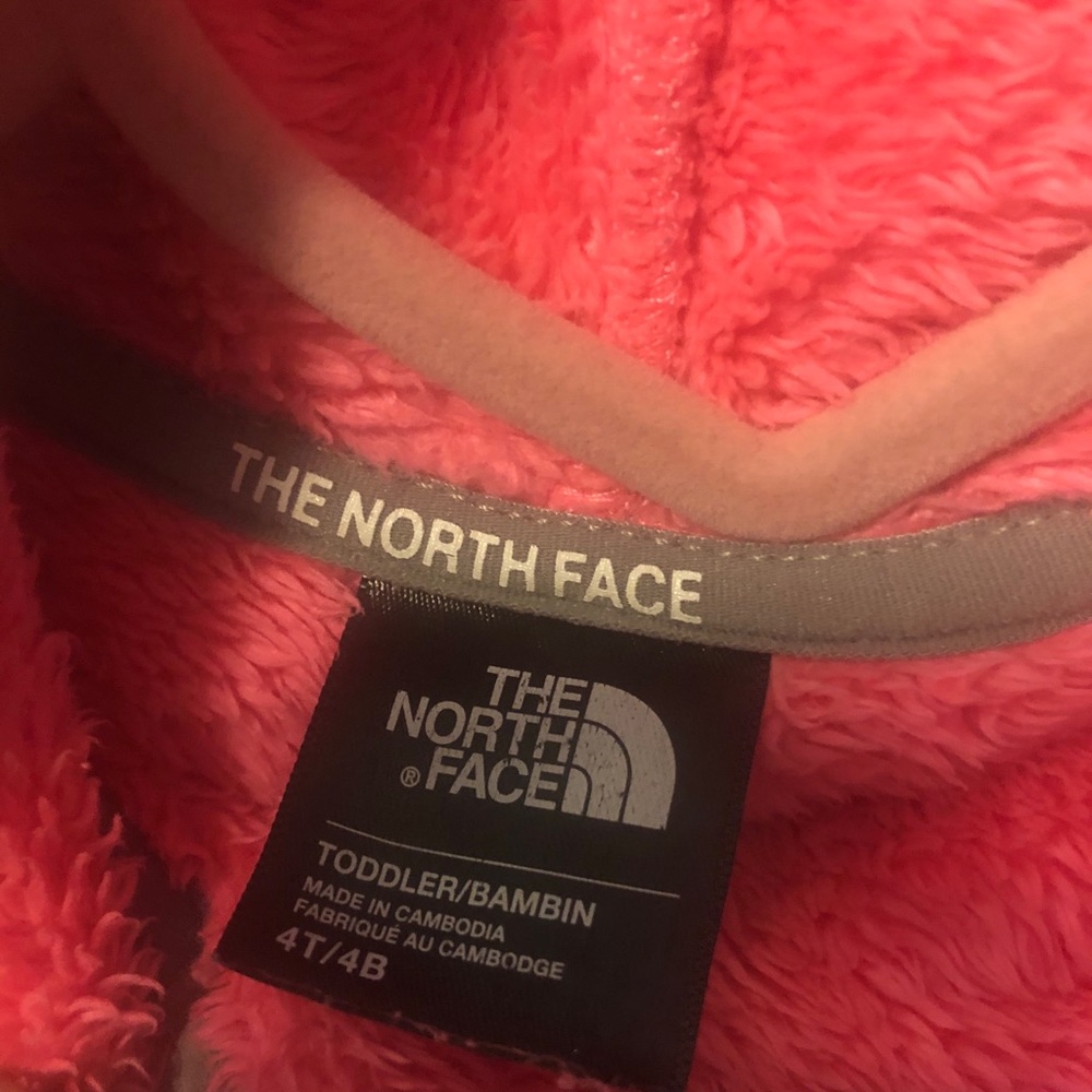 The North Face fleece jacket.